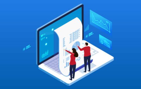 Financial billing data statistics and bill payment notice